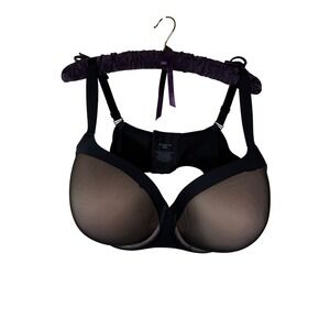 Torrid Bra 44G Black balconette RN148862